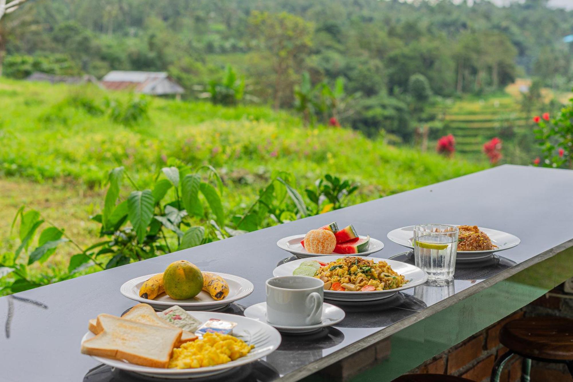 Santya Loka Lodge & Twin Waterfall Jatiluwih Phòng bức ảnh